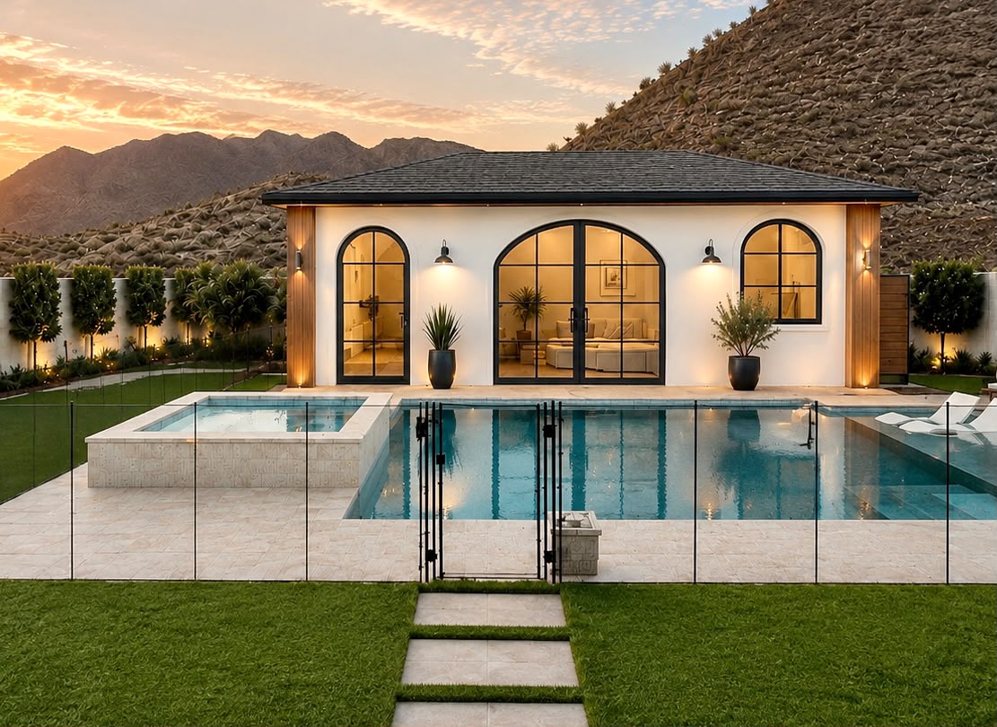 Fachada exterior — Pool House 600 sq ft en Queen Creek, AZ